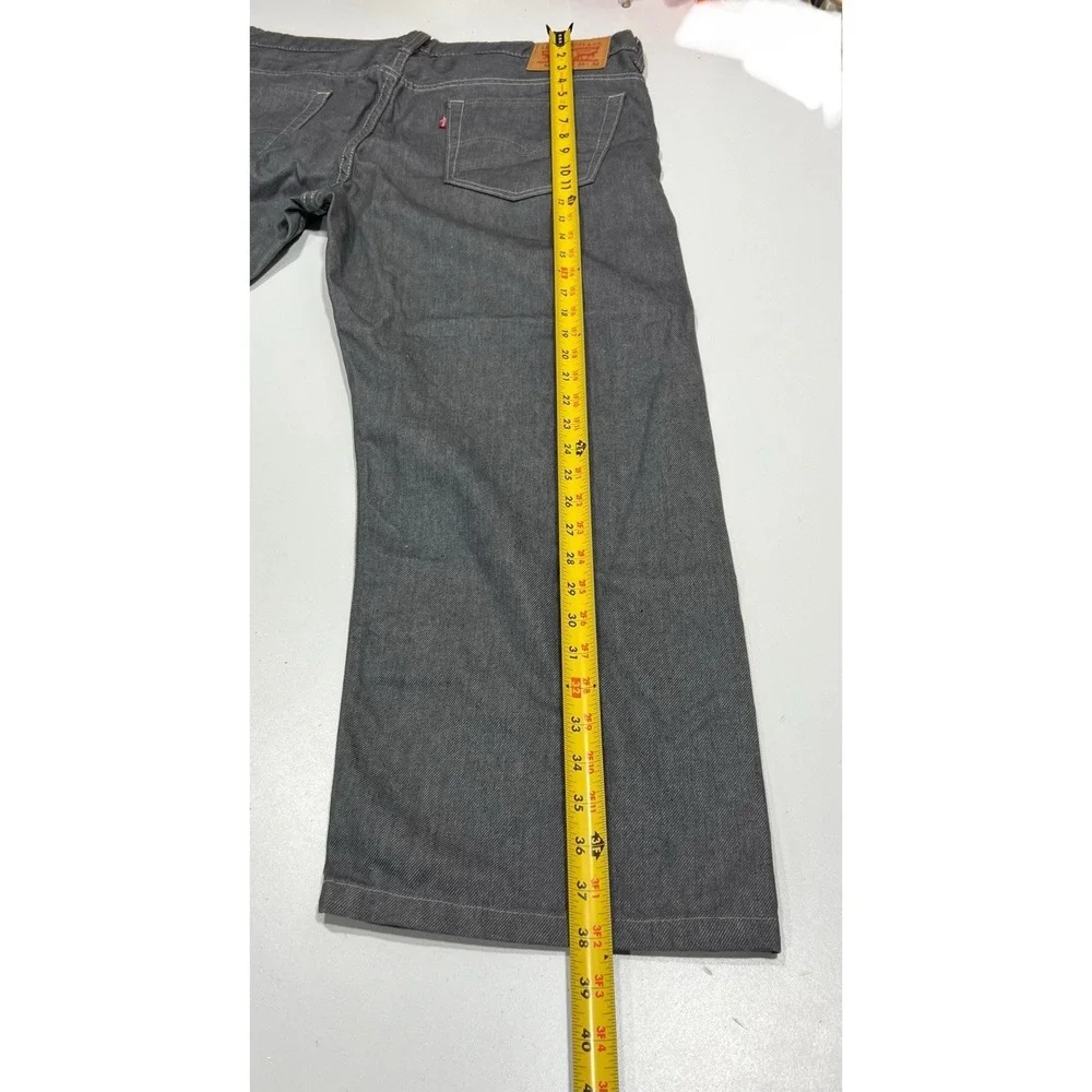 Levi‎ Strauss 569 Gray Denim Jeans Altered Jeans Check Photos For SIZE